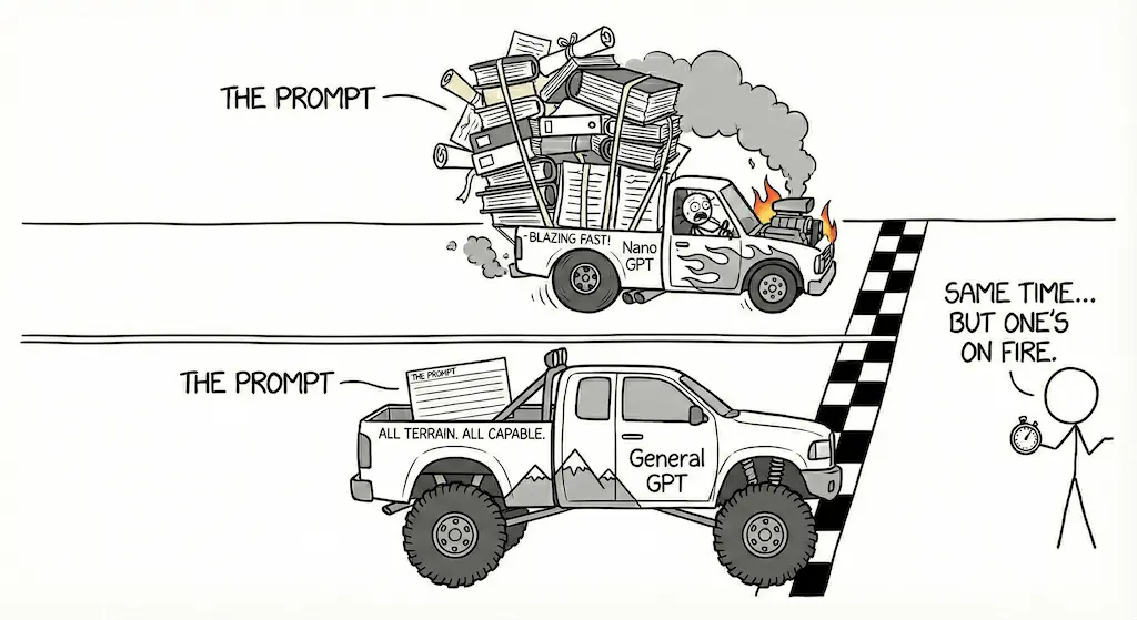 Anime style boxing match pitting llama 3.2 8b vs Gemini Flash